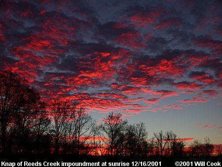 Knap of Reeds Creek impoundment